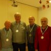2. Platz GSV Chemnitz: Thiele, Kujau, Deutschmann, Kühn, Gläser, Lfw. Krabbe
